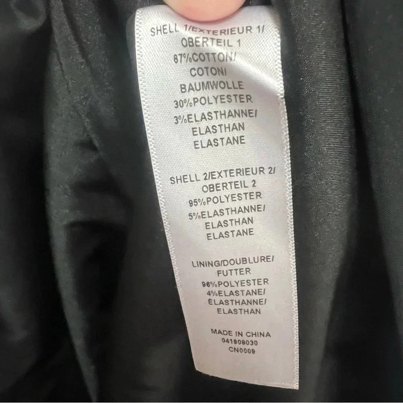 Adrianna Papell black with iridescent front panel sheath midi dress size 10 - Picture 6 of 8